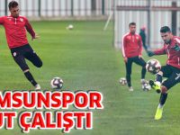 SAMSUNSPOR ŞUT ÇALIŞTI