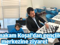 Kaymakam Koşal'dan gençlik merkezine ziyaret