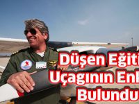 Düşen Eğitim Uçagının Enkazı Bulundu