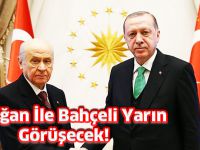 Erdoğan İle Bahçeli Yarın Görüşecek!