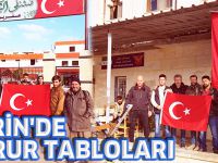 AFRİN'DE GURUR TABLOLARI