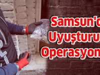 Samsun'da Uyuşturucu Operasyonları
