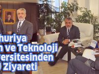 Jamhuriya Bilim ve Teknoloji Üniversitesinden OMÜ Ziyareti
