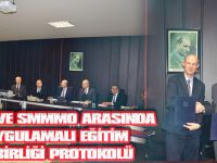 OMÜ VE SMMMO ARASINDA UYGULAMALI EĞİTİM İŞBİRLİĞİ PROTOKOLÜ