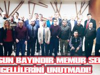 SAMSUN BAYINDIR MEMUR SEN ENGELLİLERİNİ UNUTMADI!