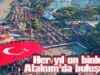 Her yıl on binler Atakum’da buluşuyor