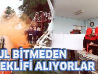 OKUL BİTMEDEN İŞ TEKLİFİ ALIYORLAR