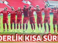 LİDERLİK KISA SÜRDÜ