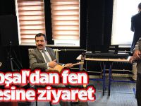 Koşal'dan fen lisesine ziyaret