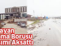 Patlayan Sulama Borusu Ulaşımı Aksattı