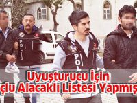 Uyuşturucu İçin Borçlu Alacaklı Listesi Yapmışlar