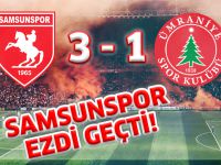 SAMSUNSPOR EZDİ GEÇTİ! 3 - 1