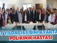 1 YILDA, 165 BİNİ AYAKTAN POLİKİNİK HASTASI;