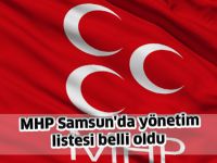 MHP Samsun'da yönetim listesi belli oldu
