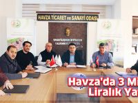 Havza'da 3 Milyon Liralık Yatırım