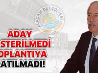 ADAY GÖSTERİLMEDİ TOPLANTIYA KATILMADI