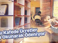Bu Kafede Ücretler Kitap Okunarak Ödeniyor