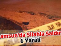 Samsun'da Silahla Saldırı: 1 Yaralı