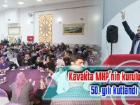 Kavak'ta MHP'nin kuruluşunun 50. yılı kutlandı