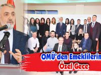 OMÜ’den Emeklilerine Özel Gece