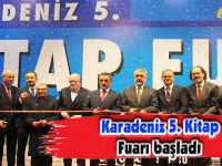 Karadeniz 5. Kitap Fuarı başladı