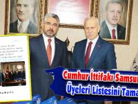 Cumhur İttifakı Samsun Meclis Üyeleri Listesini Tamamladı