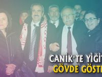 CANİK'TE YİĞİT'TEN GÖVDE GÖSTERİSİ