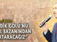 “LADİK GÖLÜ’NÜ İSRAİL SAZANINDAN KURTARACAĞIZ”
