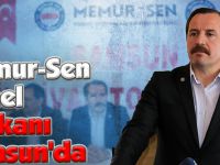 Memur-Sen Genel Başkanı Samsun'daydı