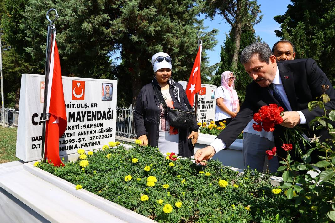 Samsun'da 15 Temmuz Demokrasi ve Milli Birlik Günü anma etkinlikleri 3