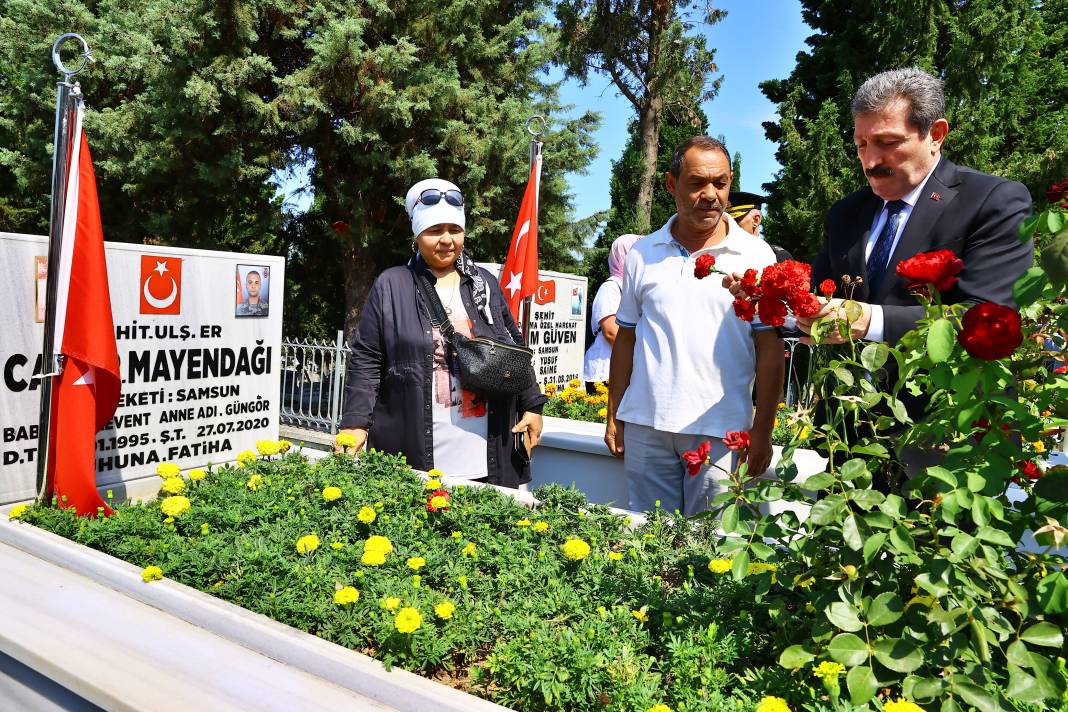 Samsun'da 15 Temmuz Demokrasi ve Milli Birlik Günü anma etkinlikleri 4