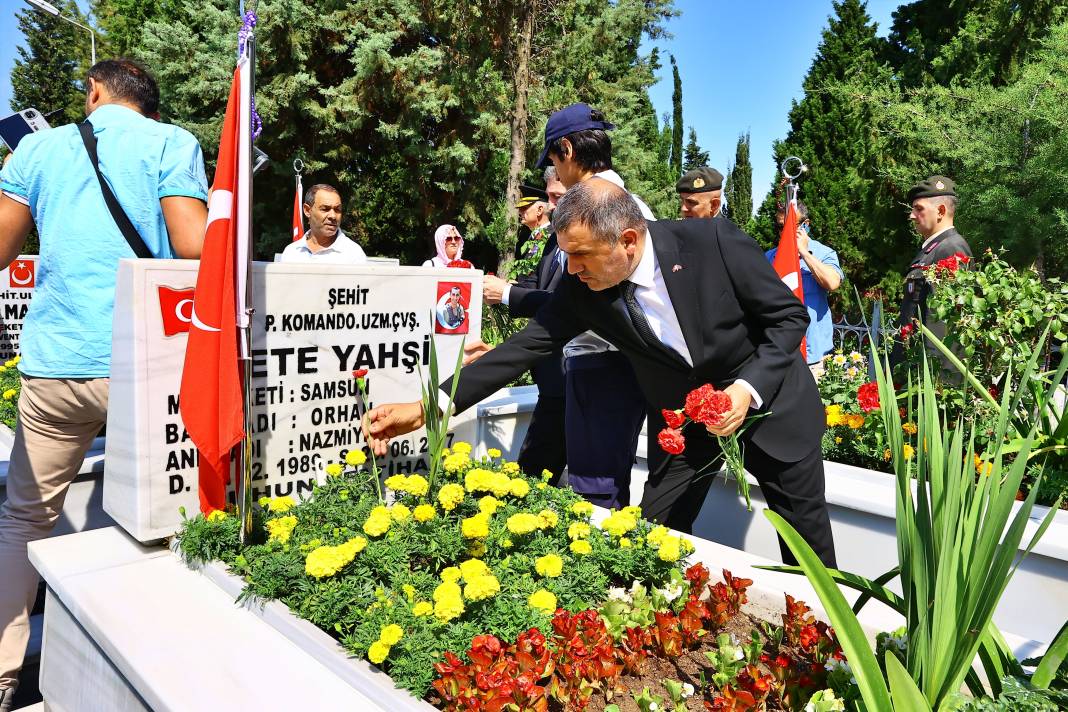 Samsun'da 15 Temmuz Demokrasi ve Milli Birlik Günü anma etkinlikleri 5