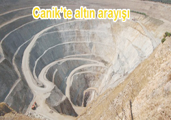 Canik'te altın aranacak