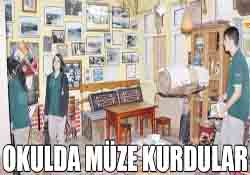 OKULDA MÜZE KURDULAR