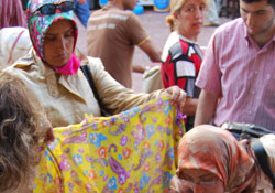 Mecidiyede kuru kalabalık