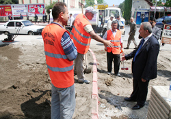 550 sokakta 160 km yol