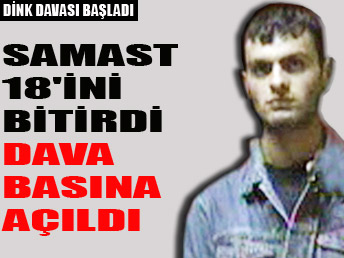 Samast 18'ini bitirdi dava basına açıldı...