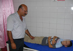 Bisiklet hastanelik etti