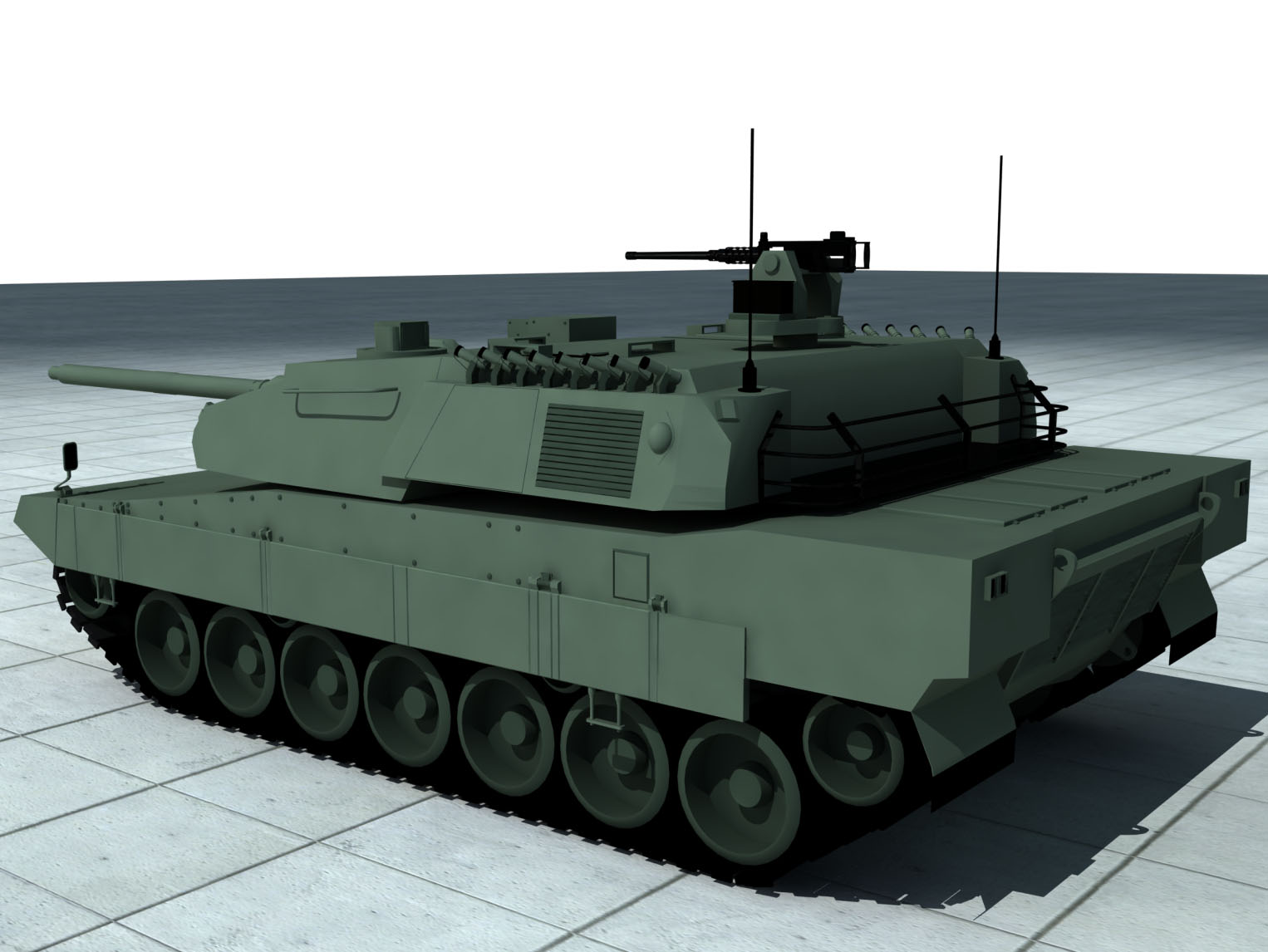 Milli Tankımızı modelledi