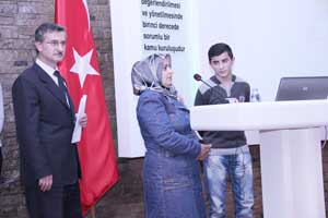 LÖSAM'dan anlamlı plaket