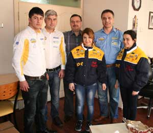 KORPET'ten Bahadır'a teşekkür ziyareti