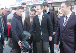 Bakan Kılıç Çarşamba'da temel attı