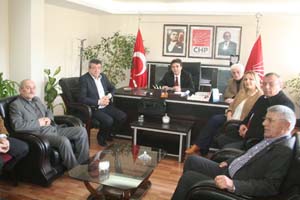 CHP'nin çalışmaları hakkında bilgi aldı