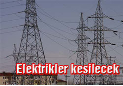 Samsun'da elektrik kesintisi
