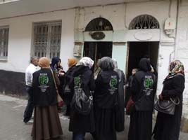 SİYAH Bayan yardım Ekibi Suriye'den döndü