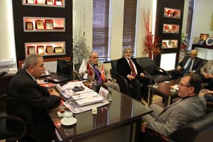 Din görevlilerinden ziyaret