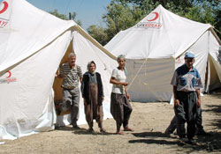 Toptepe'de yangın paniği