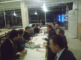 Anadolu Gençlikten veda yemeği