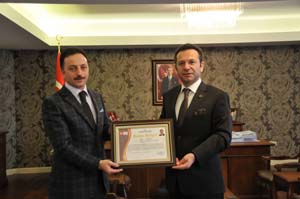 İpekdal'a başarı belgesi