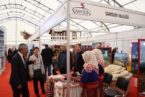 Karadeniz Fuarı'nda Samsun tanıtılıyor